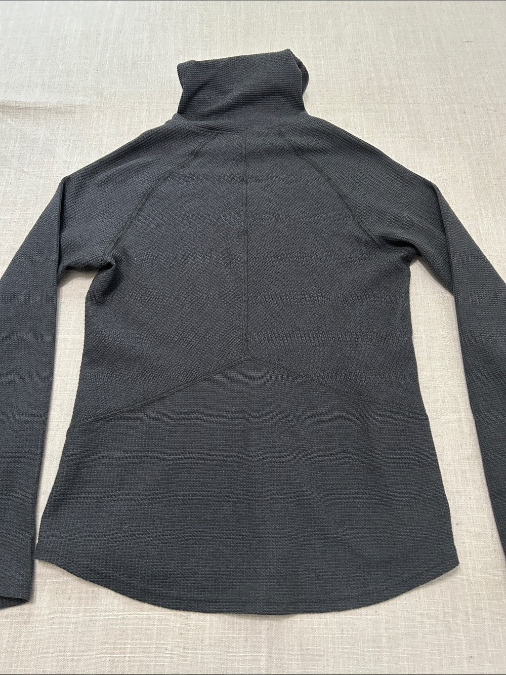 Kuhl Petra Mock Neck Women's S Waffle Knit Hiking Outdoor Camping Pullover - Picture 8 of 16